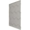 Ekena Millwork 19 5/8in. W x 19 5/8in. H Honeycomb EnduraWall Decorative 3D Wall Panel Covers 2.67 Sq. Ft. WP20X20HBBAL - alternate 5